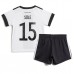 Tyskland Niklas Sule #15 Replika Babykläder Hemma matchkläder barn VM 2022 Korta ärmar (+ Korta byxor)